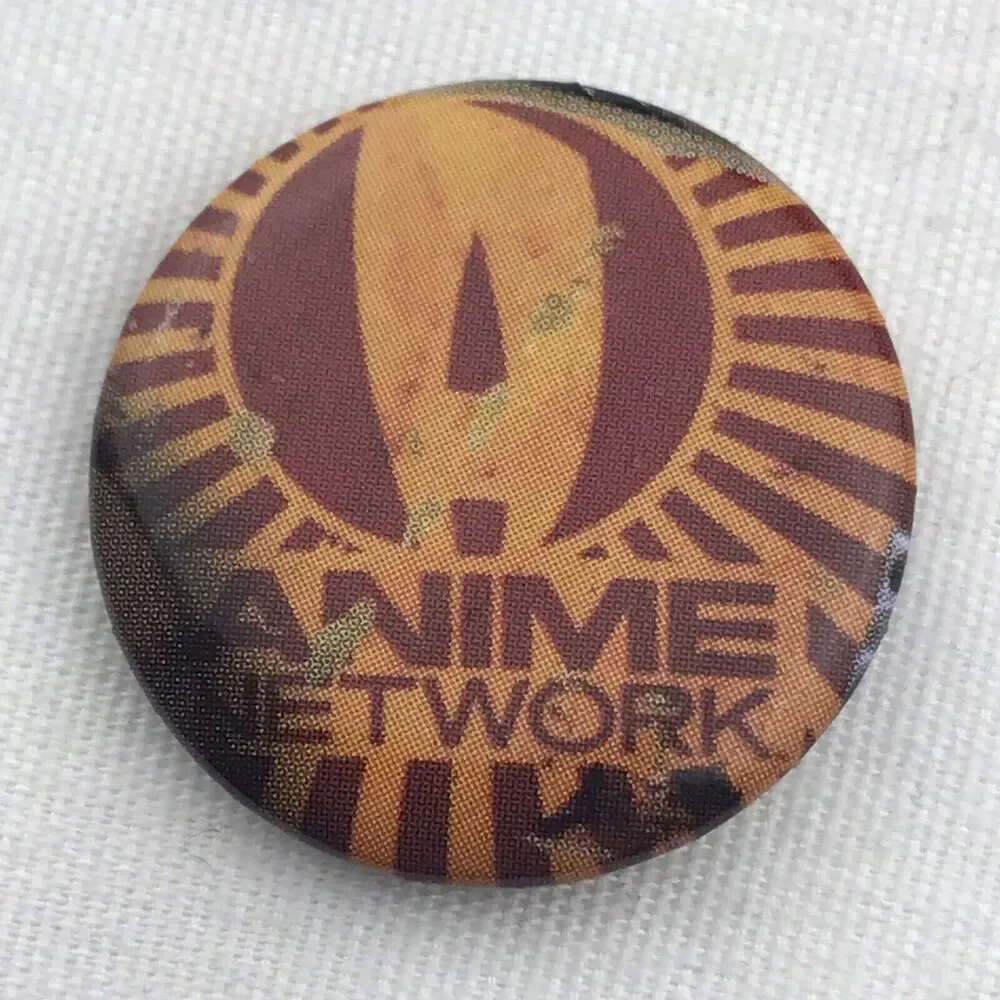 Anime Network Pin Button Pinback